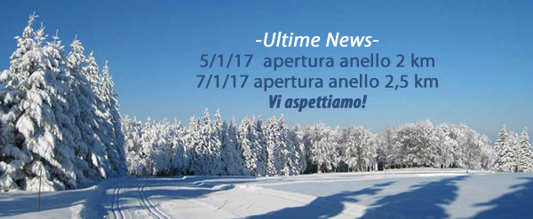 Buona Epifania! Apertura anelli 2 e 2,5 km.