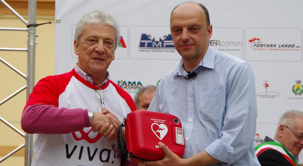 Sicurezza & Sport alle Piane di Mocogno con il defibrillatore donato da Gli Amici del Cuore e Mani per la Vita