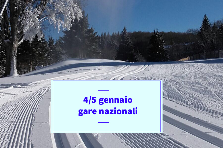 4/5 gennaio fino alle 10.30 piste occupate da gare nazionali