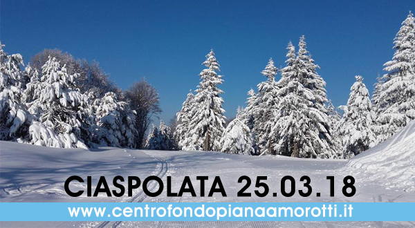 Ciaspolata fuoriprogramma 25.03