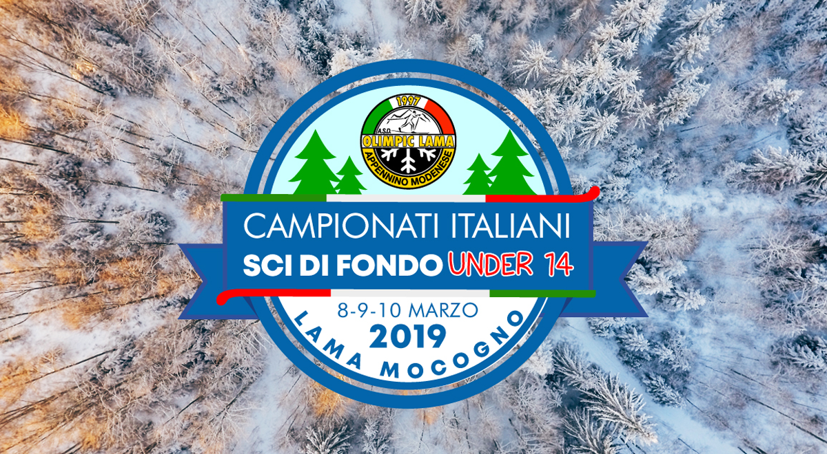 8-10 marzo 2019: Campionati Italiani Sci Fondo U14 @ Centro Fondo Lama Mocogno