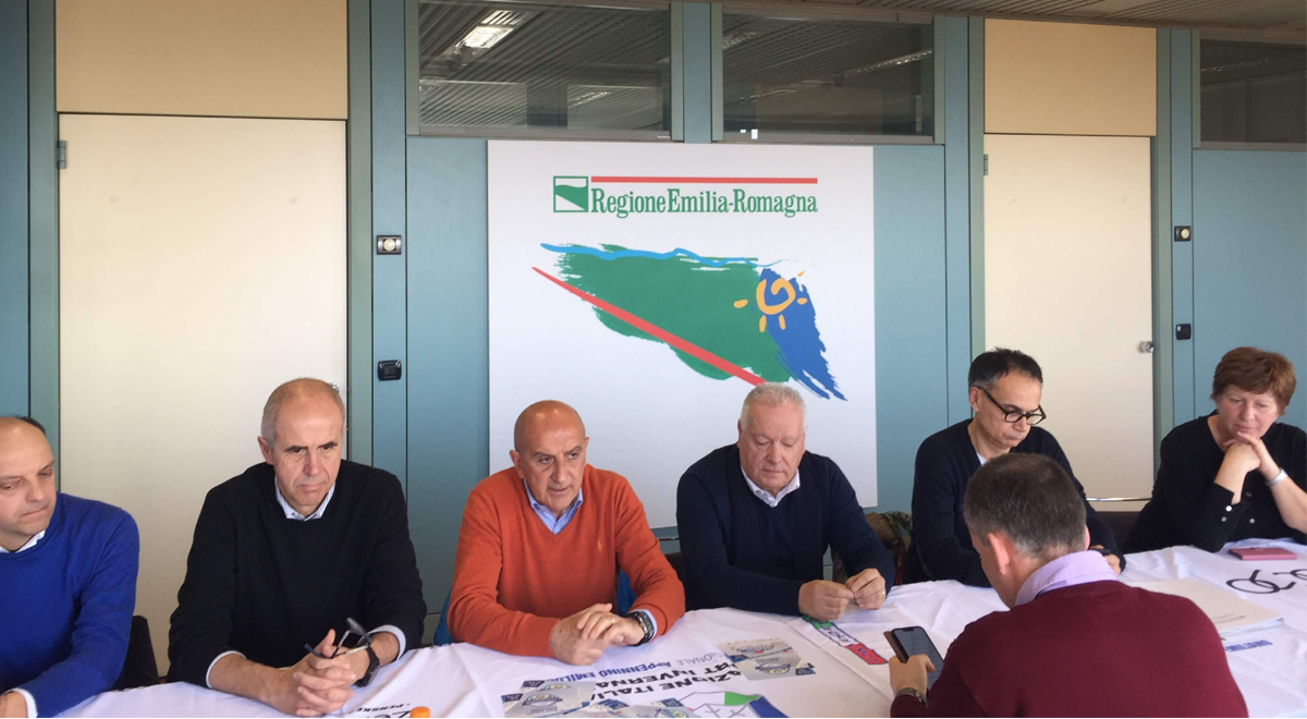 La Regione Emilia-Romagna ospita la presentazione dei Campionati Italiani U14 & Coppa Italia Sportful 2019