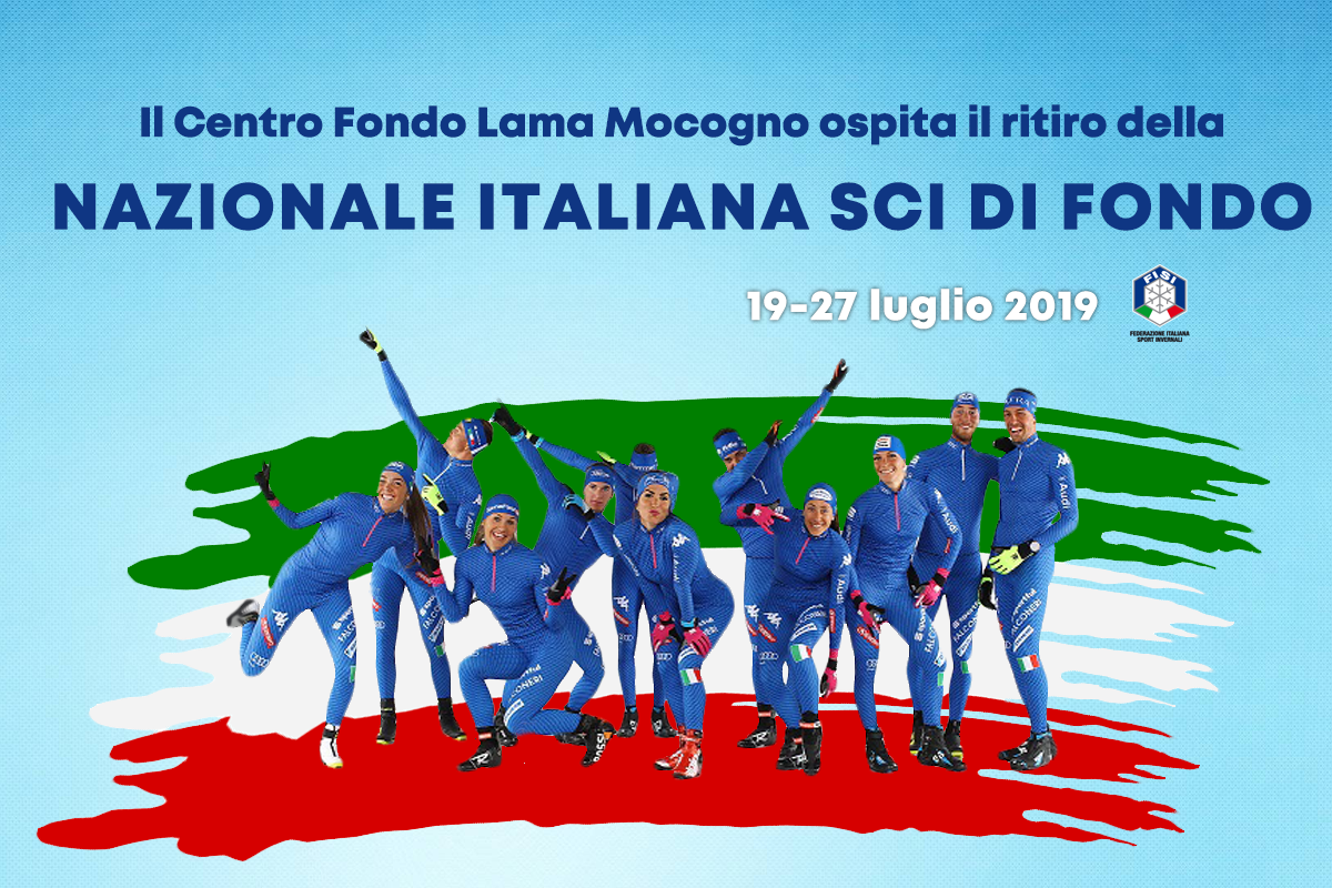 Il Centro Federale FISI Lama Mocogno ospita per il 17° anno il ritiro estivo della Nazionale Italiana di Sci di Fondo