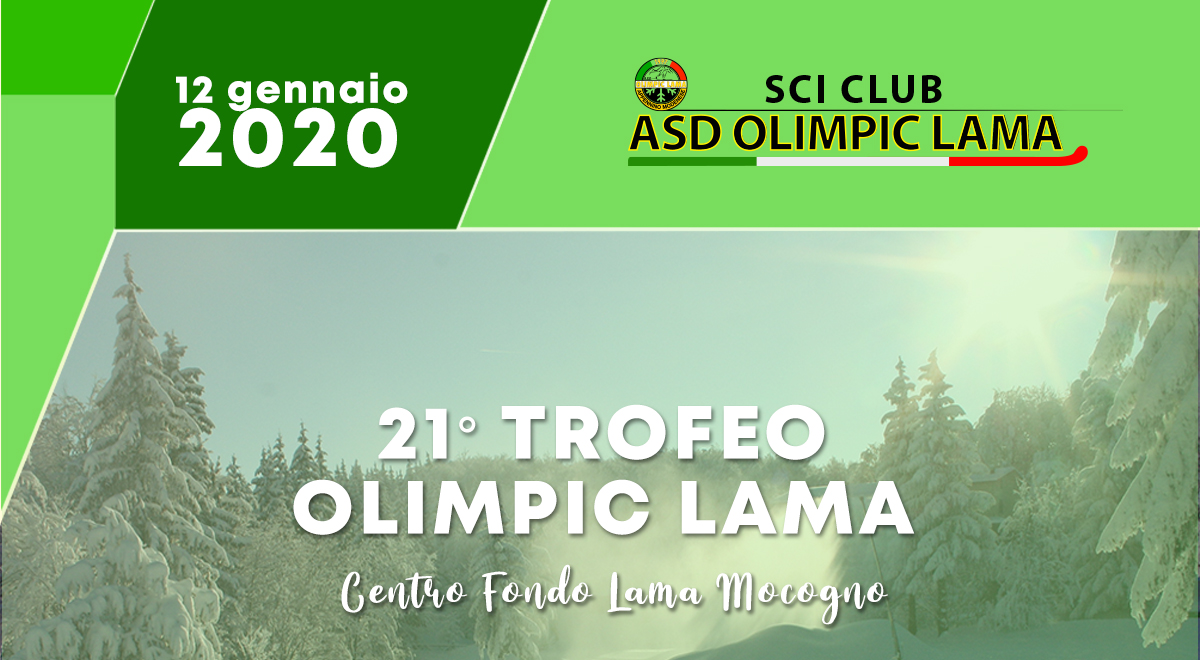21° Trofeo Olimpic Lama - 12.01.2020