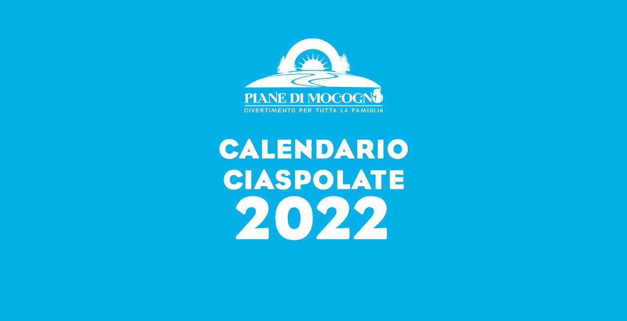 Calendario Ciaspolate 2022