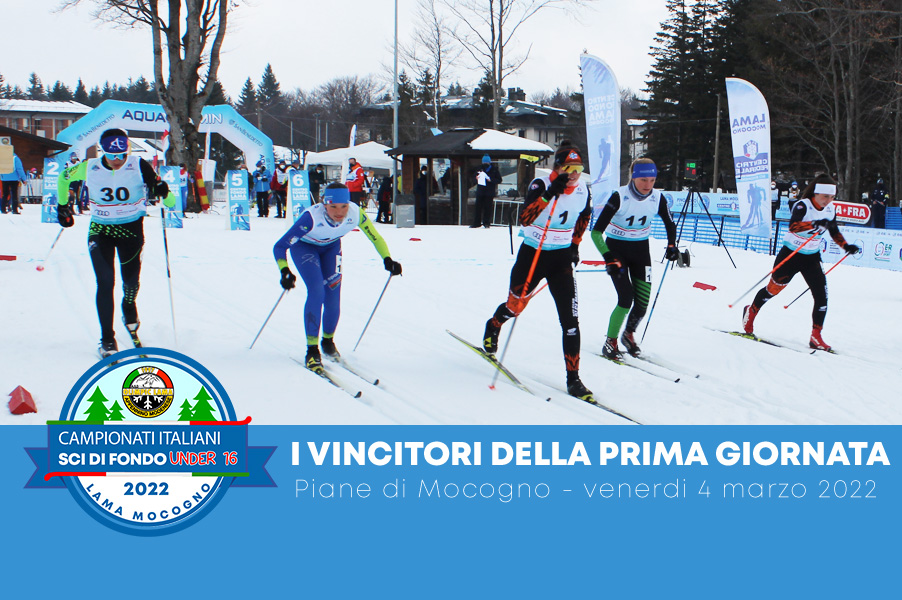 CAMPIONATI ITALIANI SCI DI FONDO U16 e COPPA ITALIA GAMMA - DAY 1