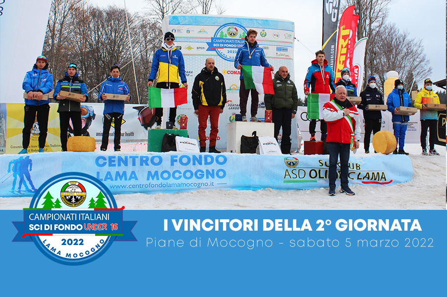CAMPIONATI ITALIANI SCI DI FONDO U16 e COPPA ITALIA - DAY 2